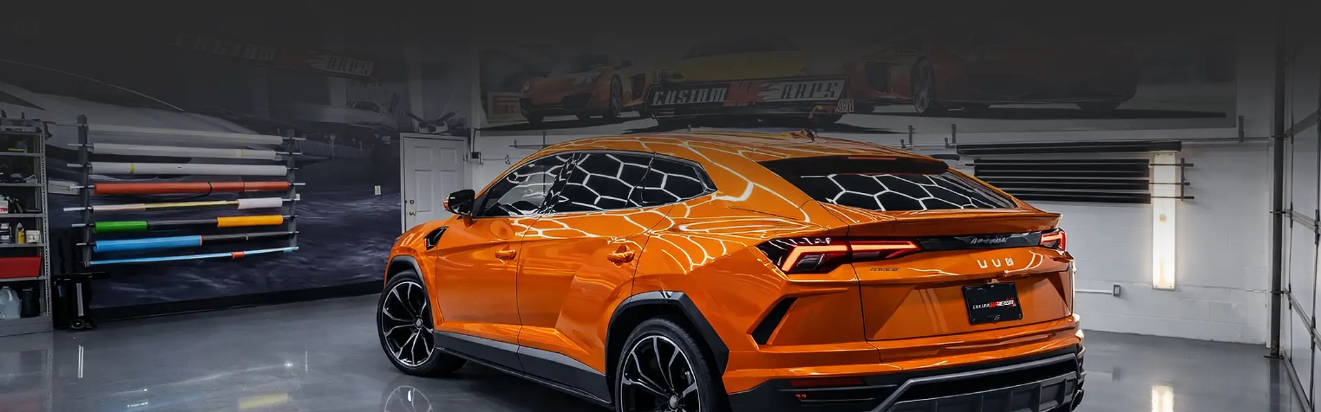 XPEL PPF Installation on Lamborghini